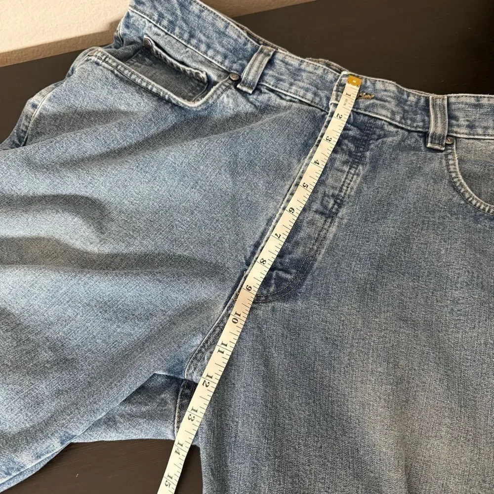 Ermenegildo Zegna Jeans Mens Sz 38 Blue Straight Designer Denim Made in Italy